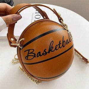 Basketball Shaped Purse (NEVER WORN)